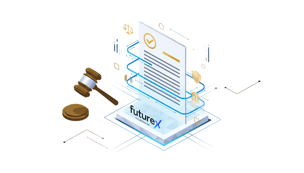 Terms of service document with legal agreement
